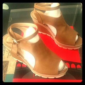 Ankle Strapped Wedge Heels